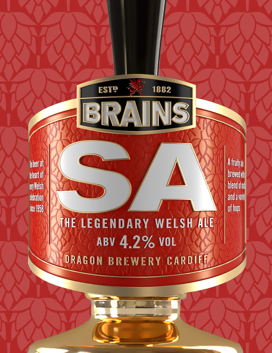 Brains SA Beer Pump