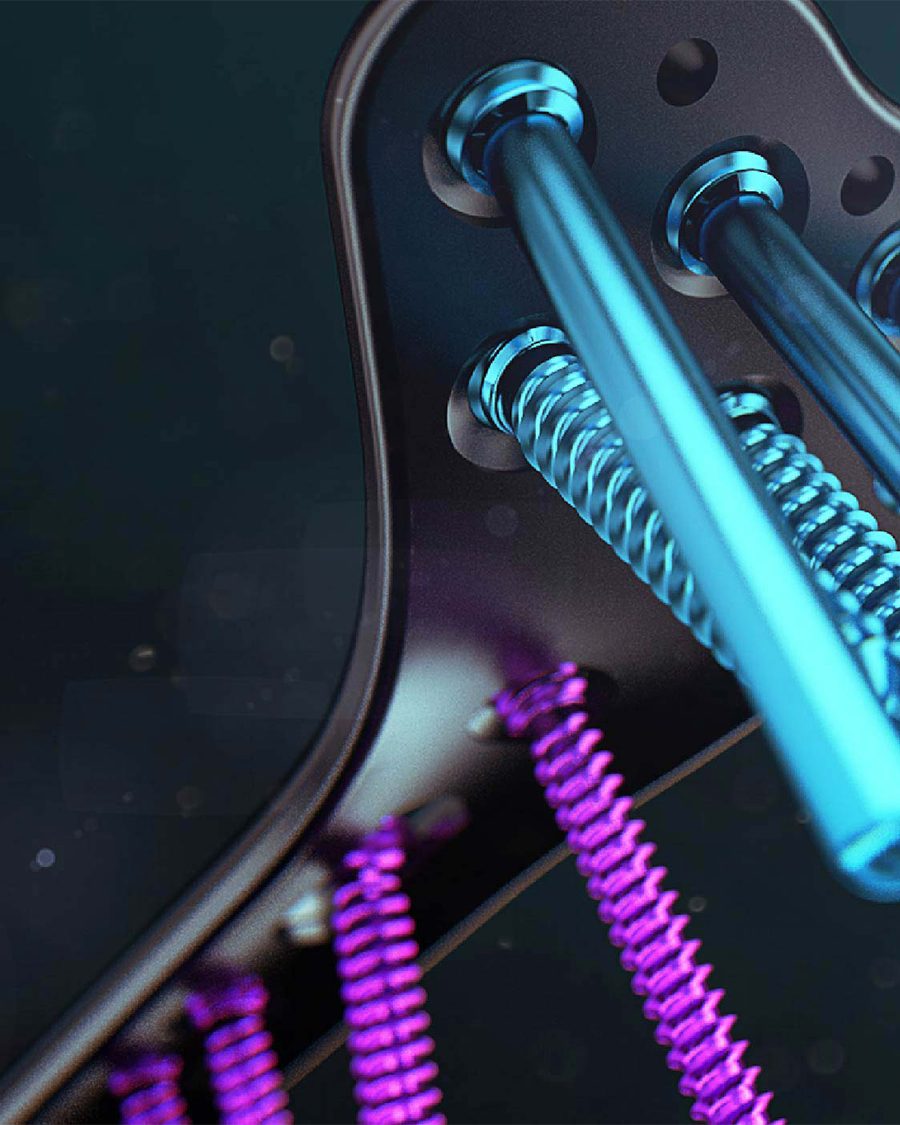 3D CGI Render of medical implant created by Celf Creative